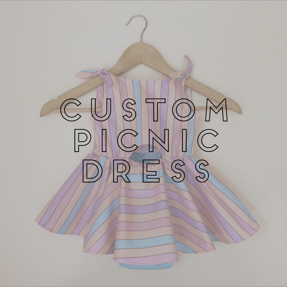 Image of CUSTOM PICNIC DRESS