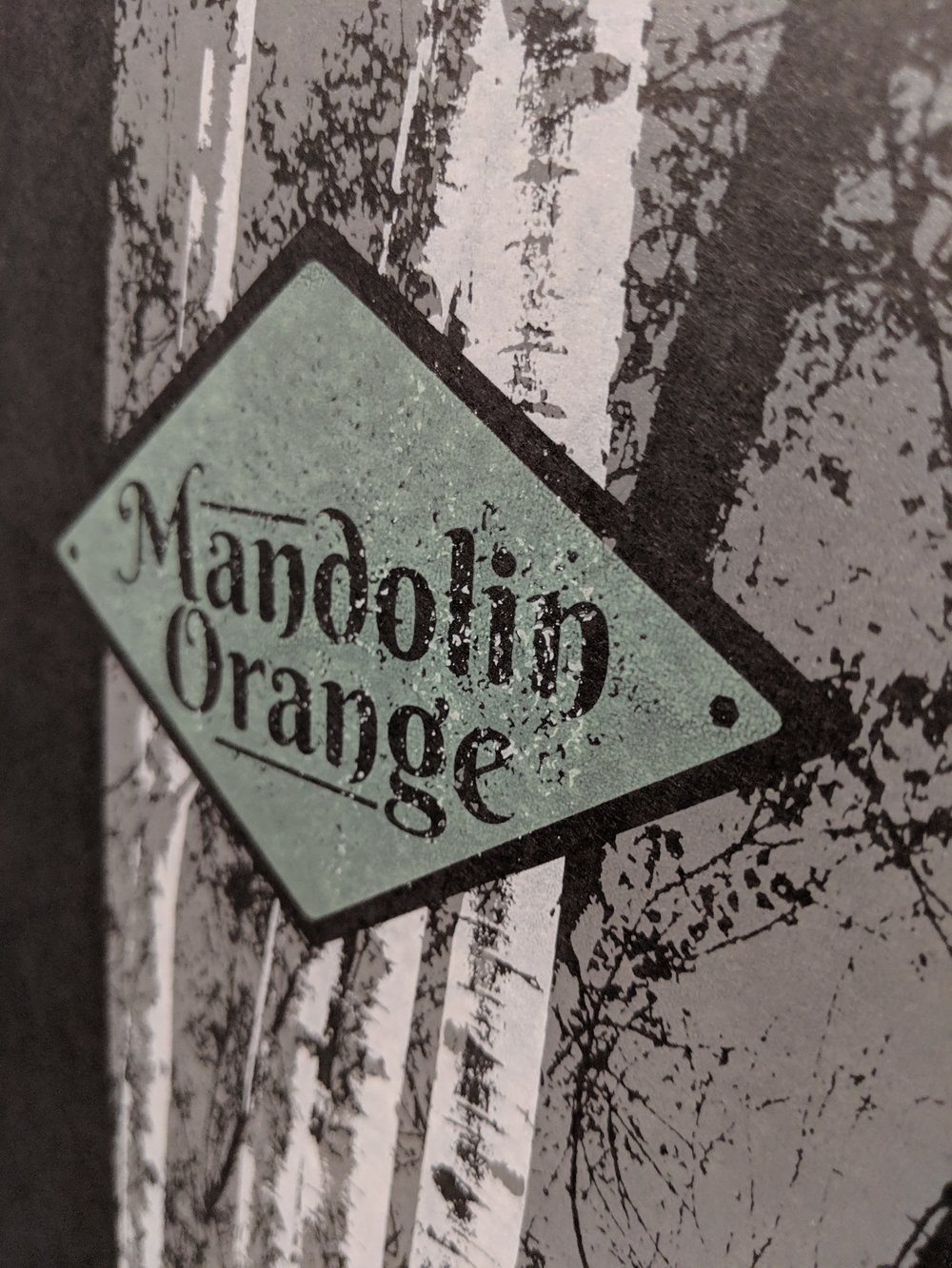 Mandolin Orange  - Black Variant