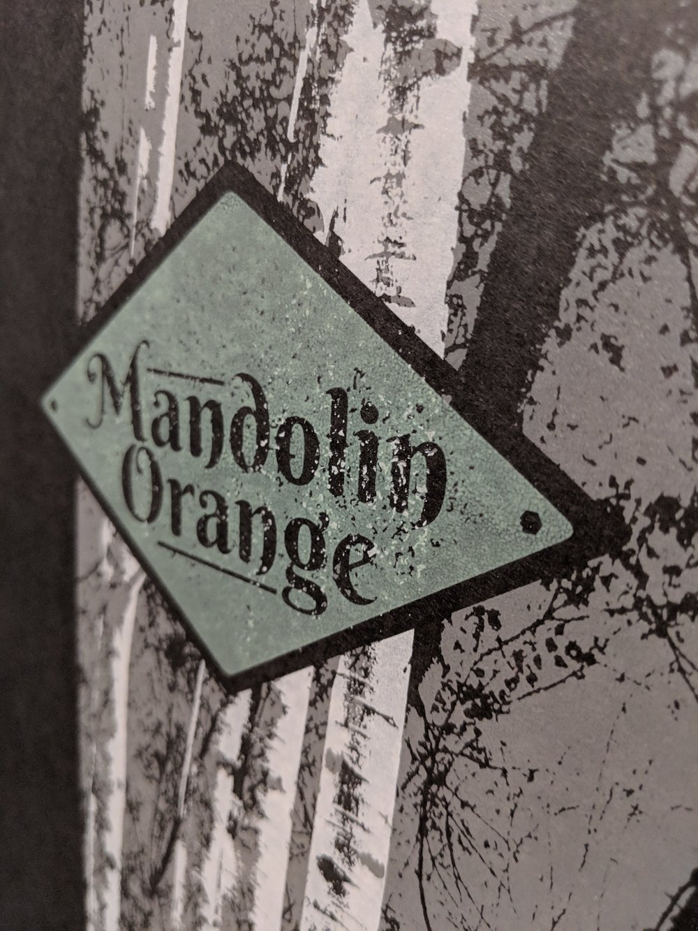 Mandolin Orange - Black Variant