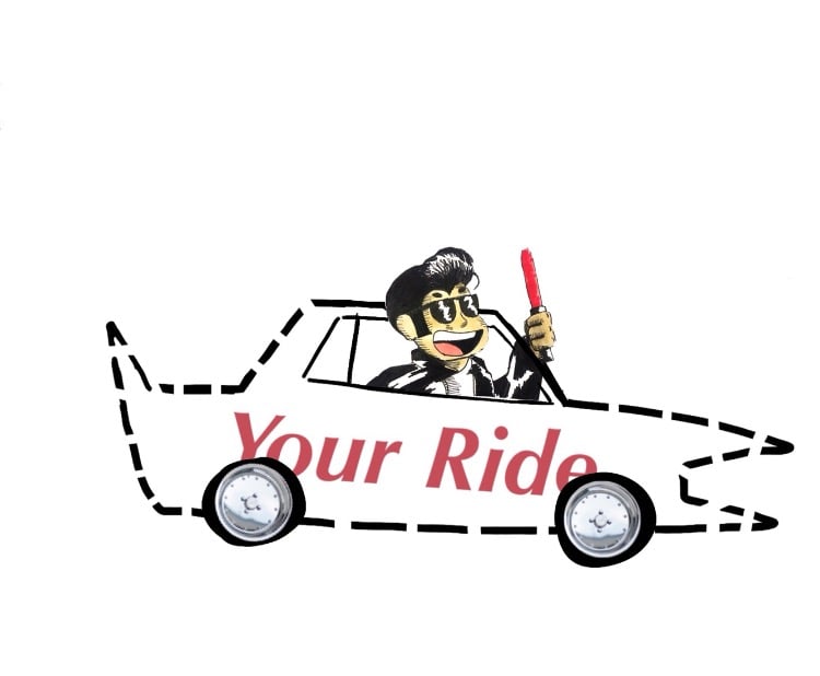 Image of PERSONALIZED drawing of your car