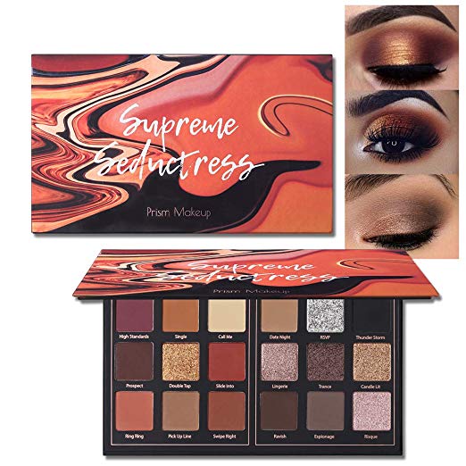 Image of Matte Eyeshadow Palette Pro 18 Colors Highly Pigmented Shimmer Eye Shadow Palette 