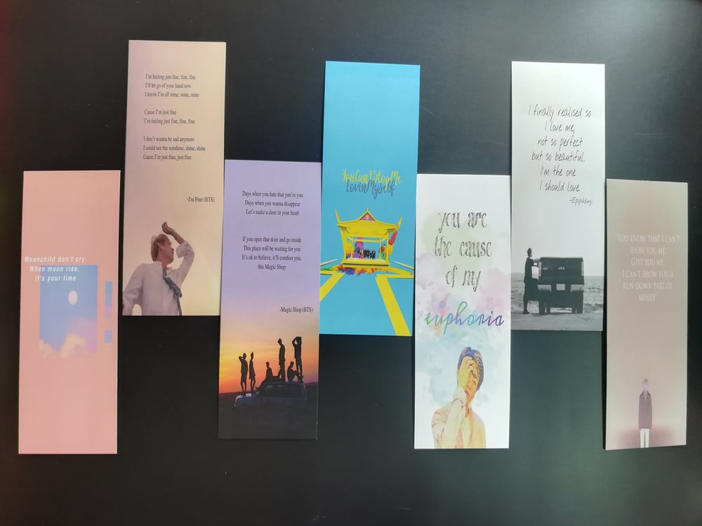 Image of BTS BOOKMARKS 