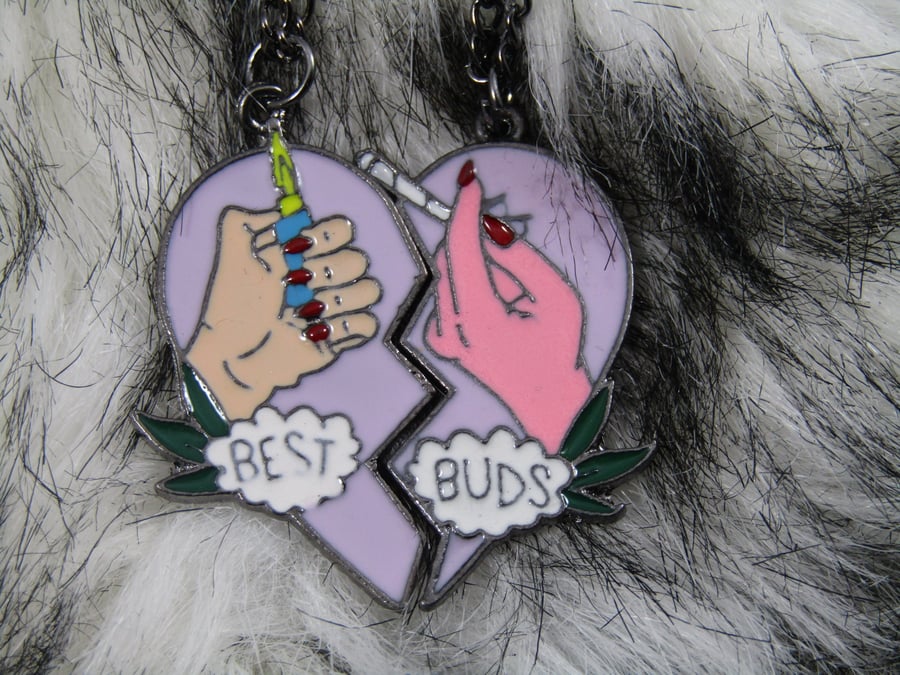 Image of Best Buds Friendship Necklace Set