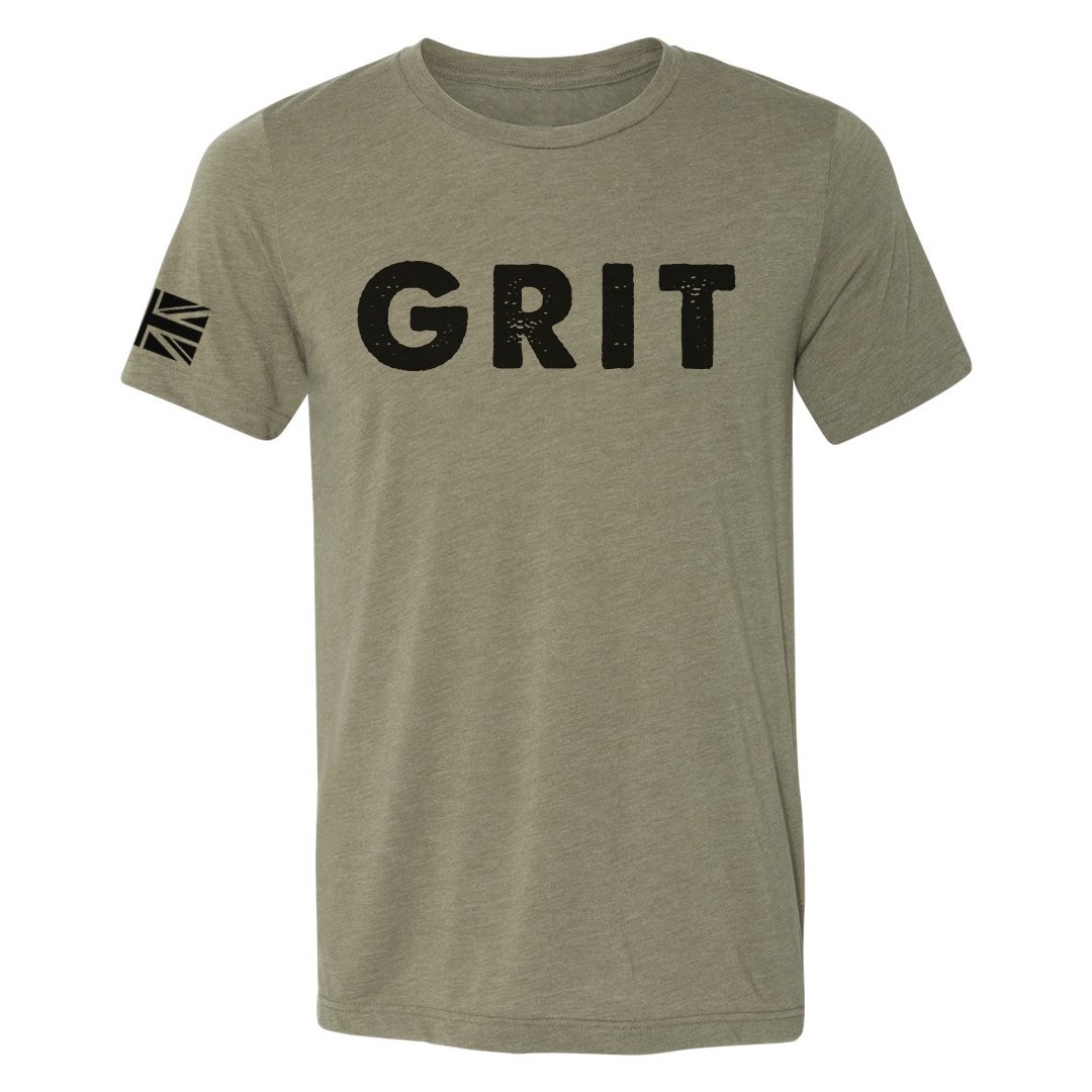 Image of British GRIT Tee - Olive