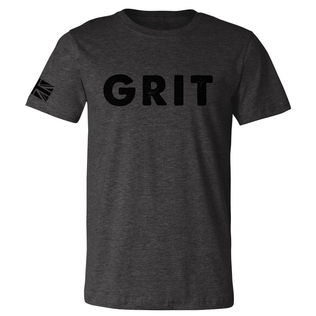 Image of British GRIT Tee - Dark Grey