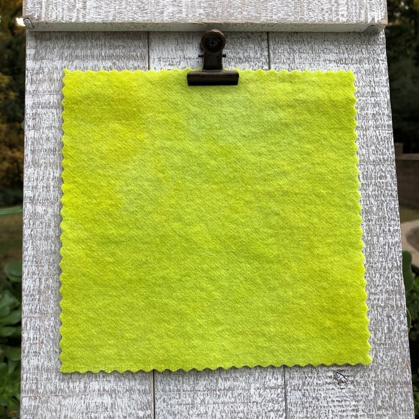 Image of Key Lime Hand Dyed Wool
