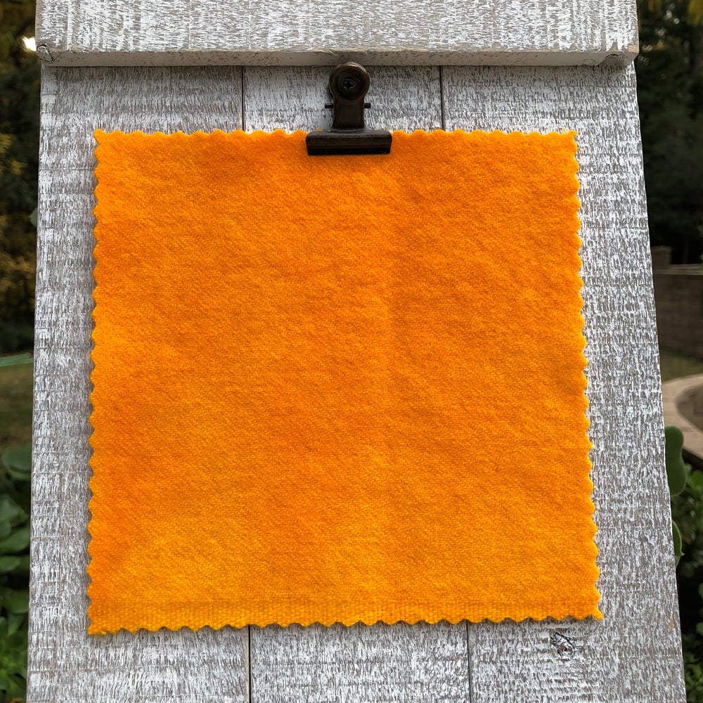 Image of Golden Yellow Hand Dyed Wool - 3 Sizes Available