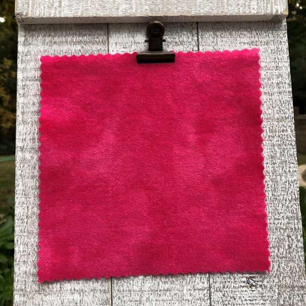 Image of Magenta Hand Dyed Wool - 3 Sizes Available