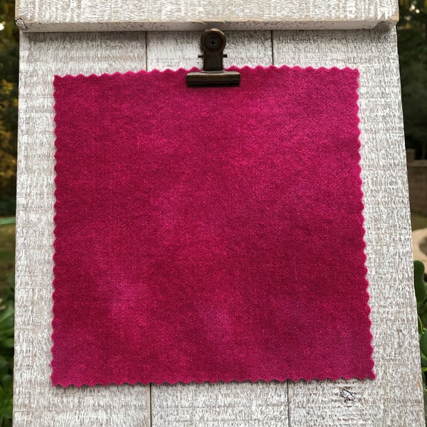 Image of Raspberry Hand Dyed Wool - 3 Sizes Available