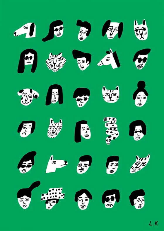 Image of Badges - A5 Print