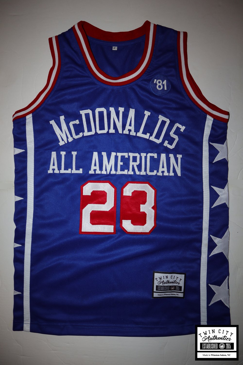 Michael Jordan McDonalds All American b ball Twincityauthentics