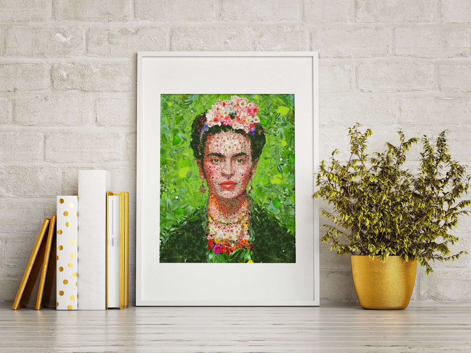 Carl Zeiss,Fujinonの描写を楽しもうTD, Cardia Frida Kahlo (Limited edition digital mosaic on paper) | tsevis
