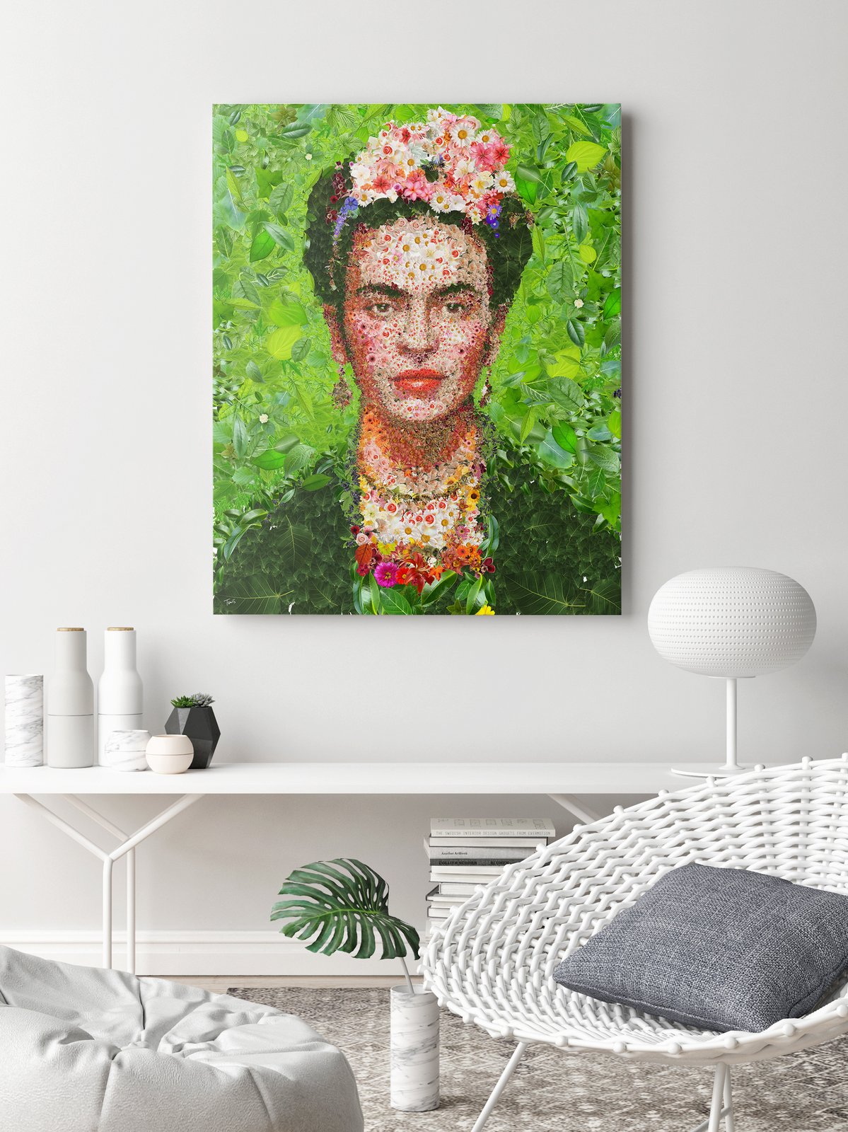 Carl Zeiss,Fujinonの描写を楽しもうTD, Cardia Frida Kahlo (Limited edition digital mosaic on paper) | tsevis
