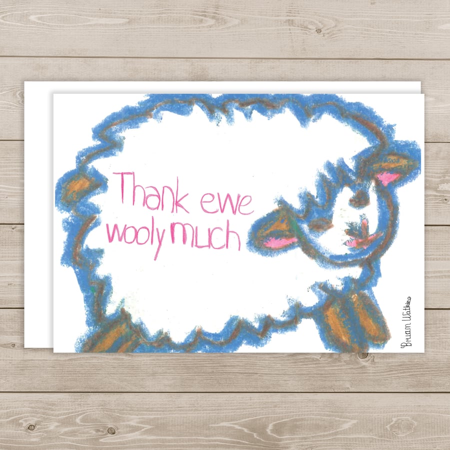 Image of Thank Ewe Wooly Much
