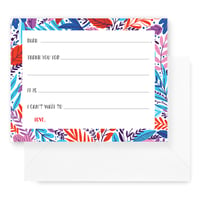 Blooming Fill-In Notecards