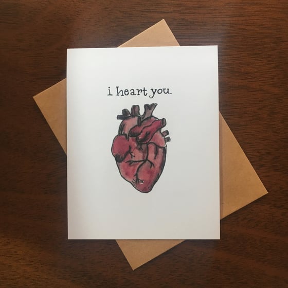 Image of I Heart You Card