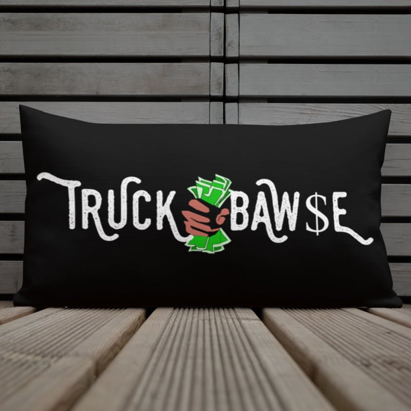 Image of TRUCKBAWSE THROW PILLOW