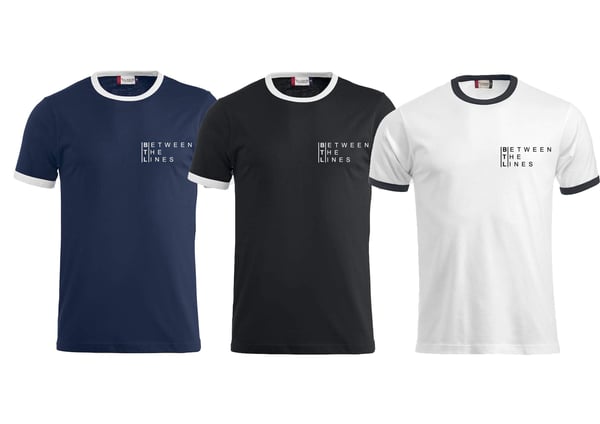 Image of Between The Lines T-Shirts - Line Style