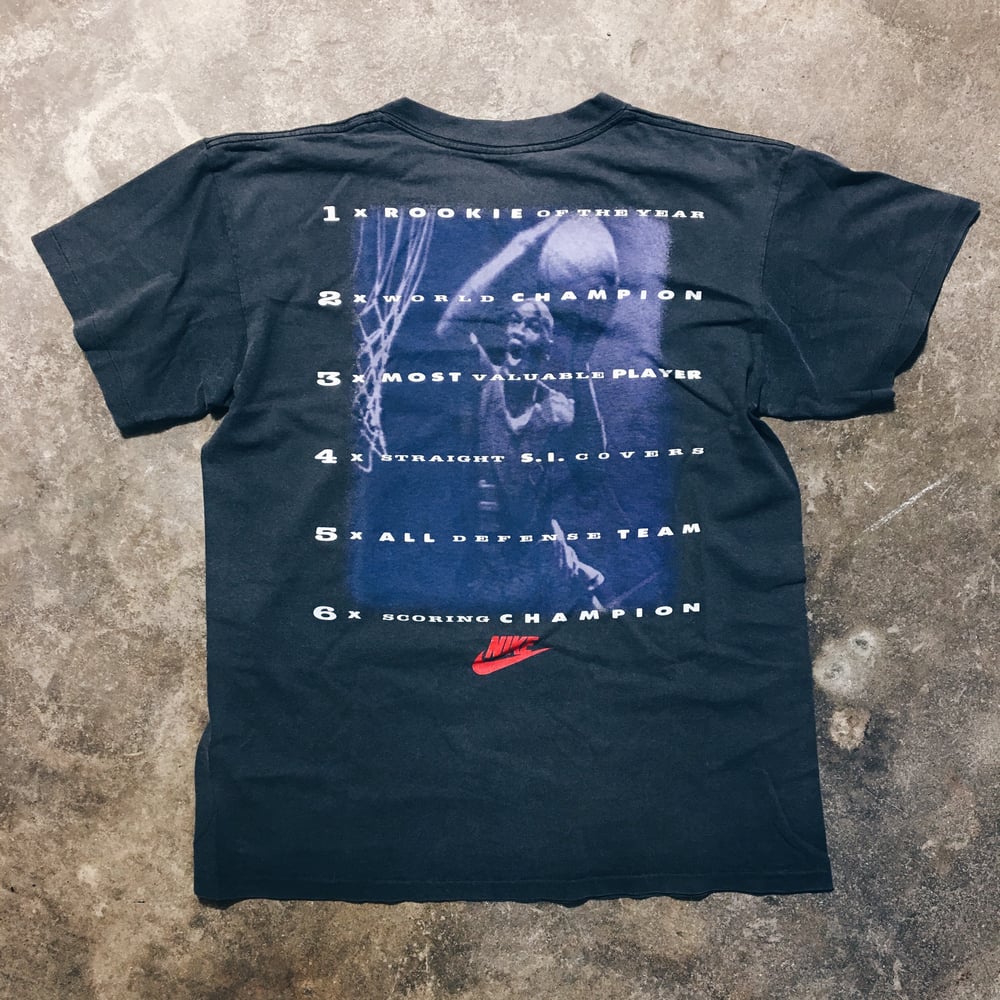 Image of Original Nike Air Jordan Banned T-Shirt.