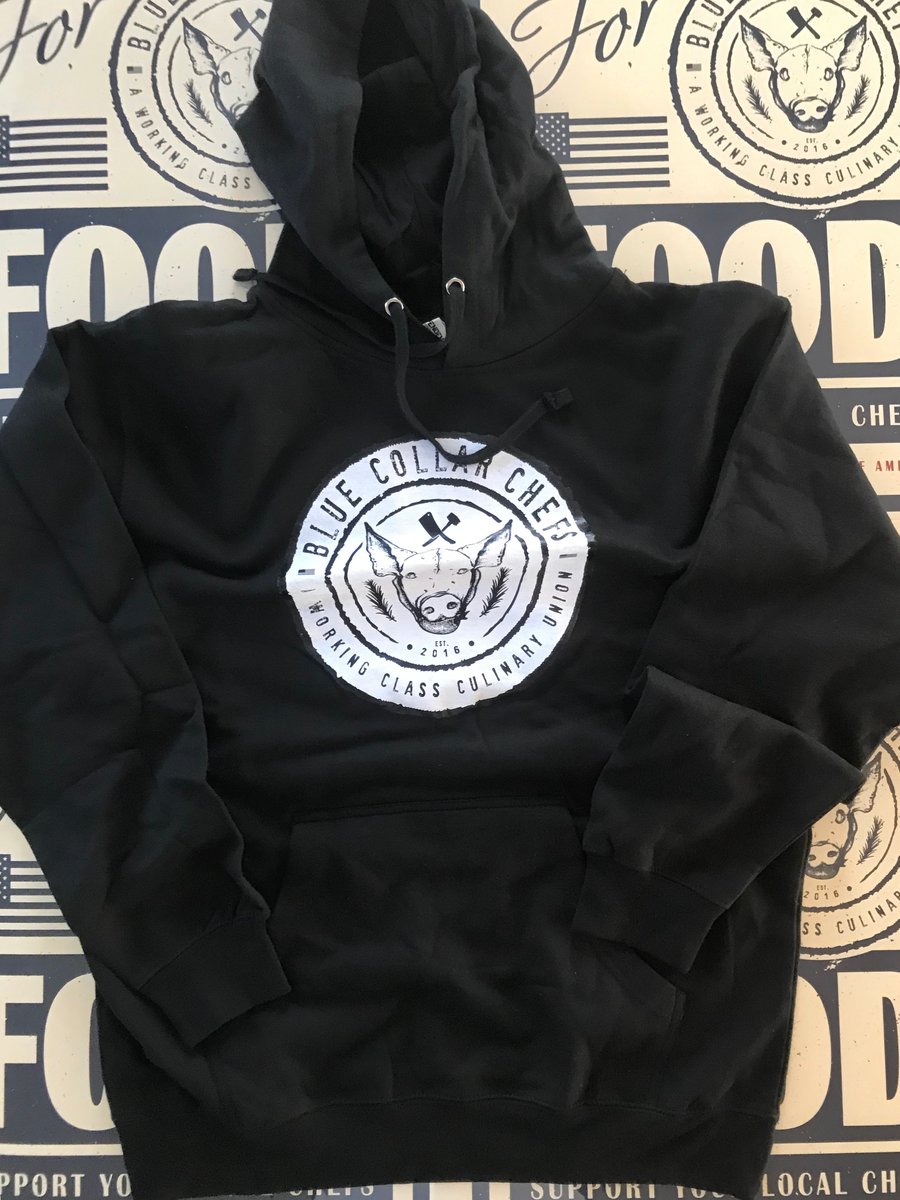 Blue store collar sweatshirt