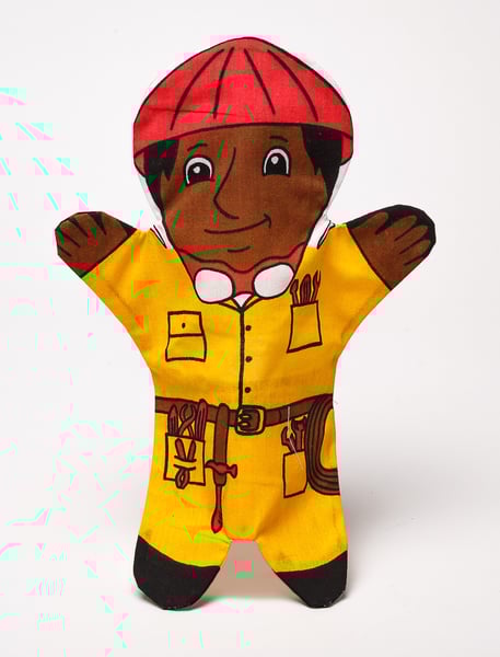 Image of CONSTRUCTION WORKER (Single Puppet)