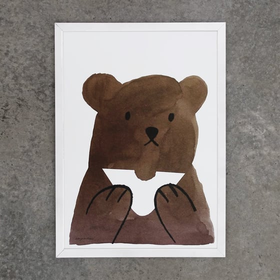 Image of Print | Butty Bear