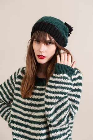 Image of -- PATRON/PATTERN : STRIPES SWEATER --