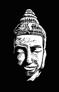 BUDDHA (Linocut Print)