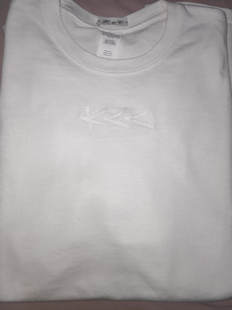 Image of White Logo Tee
