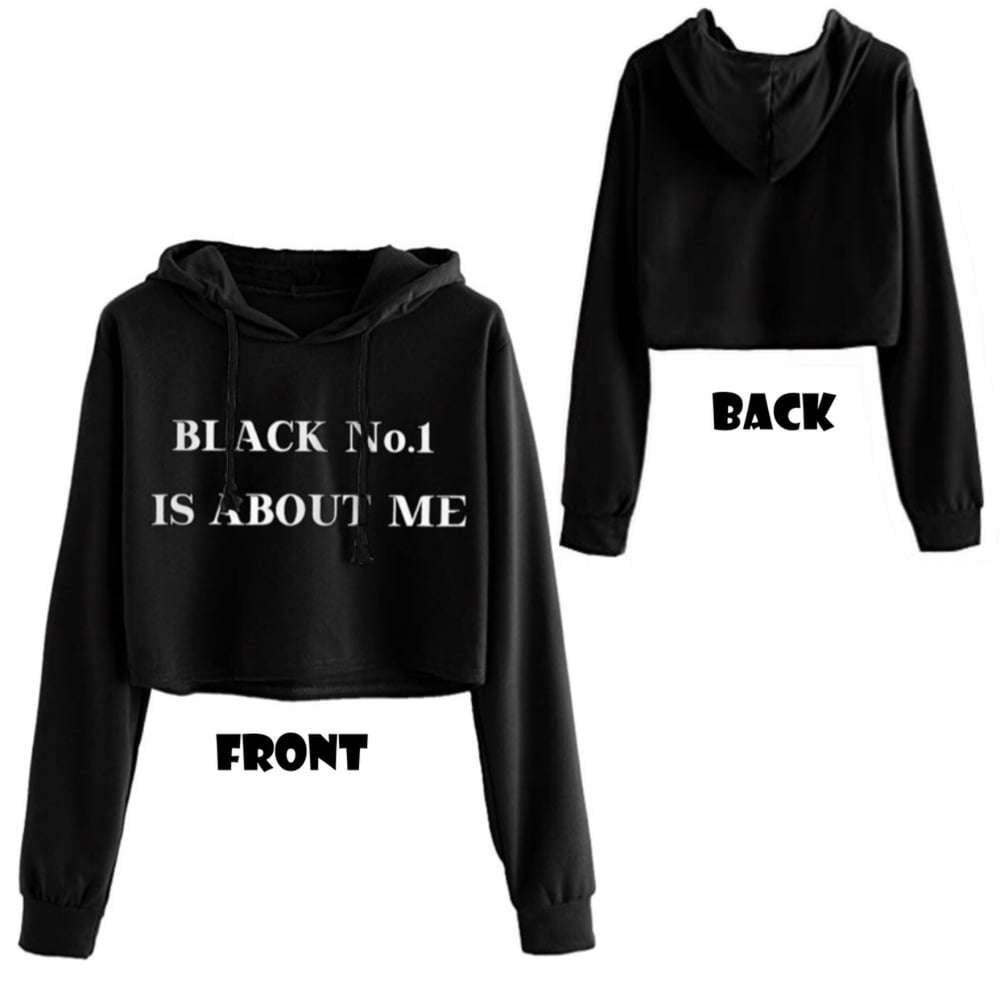 No.1 Cropped Hoodie