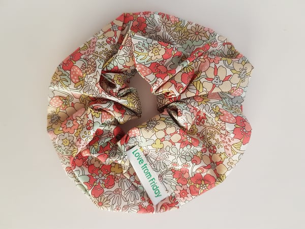 Image of Liberty scrunchie - strawberry patch