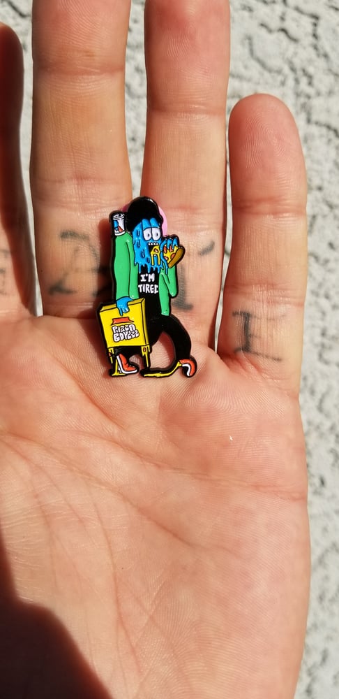 Image of PIZZABOYZZZ DELIVERY BOY PIN