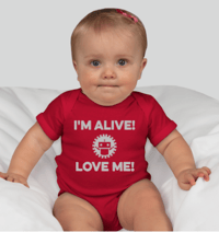 I'm Alive - Love Me! Baby one piece