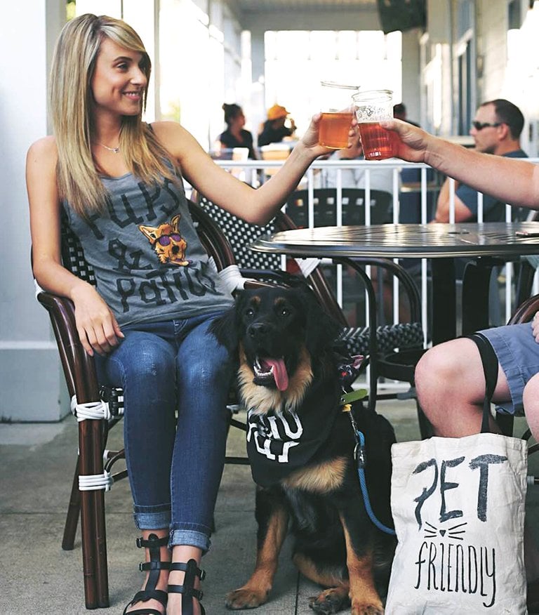 Image of Pups & Patios Tee