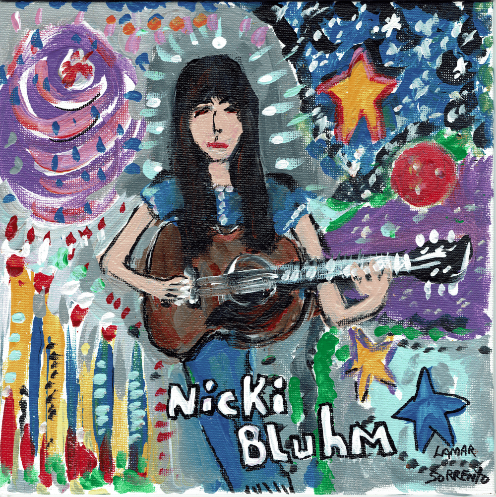 Image of Nicki Bluhm - To Rise You Gotta Fall Side b/w Right Down The Line (Lavender 7" single)