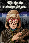 Log Lady Print