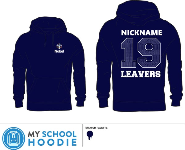 Image of Nobel Leavers Hoodie - With NICKNAME