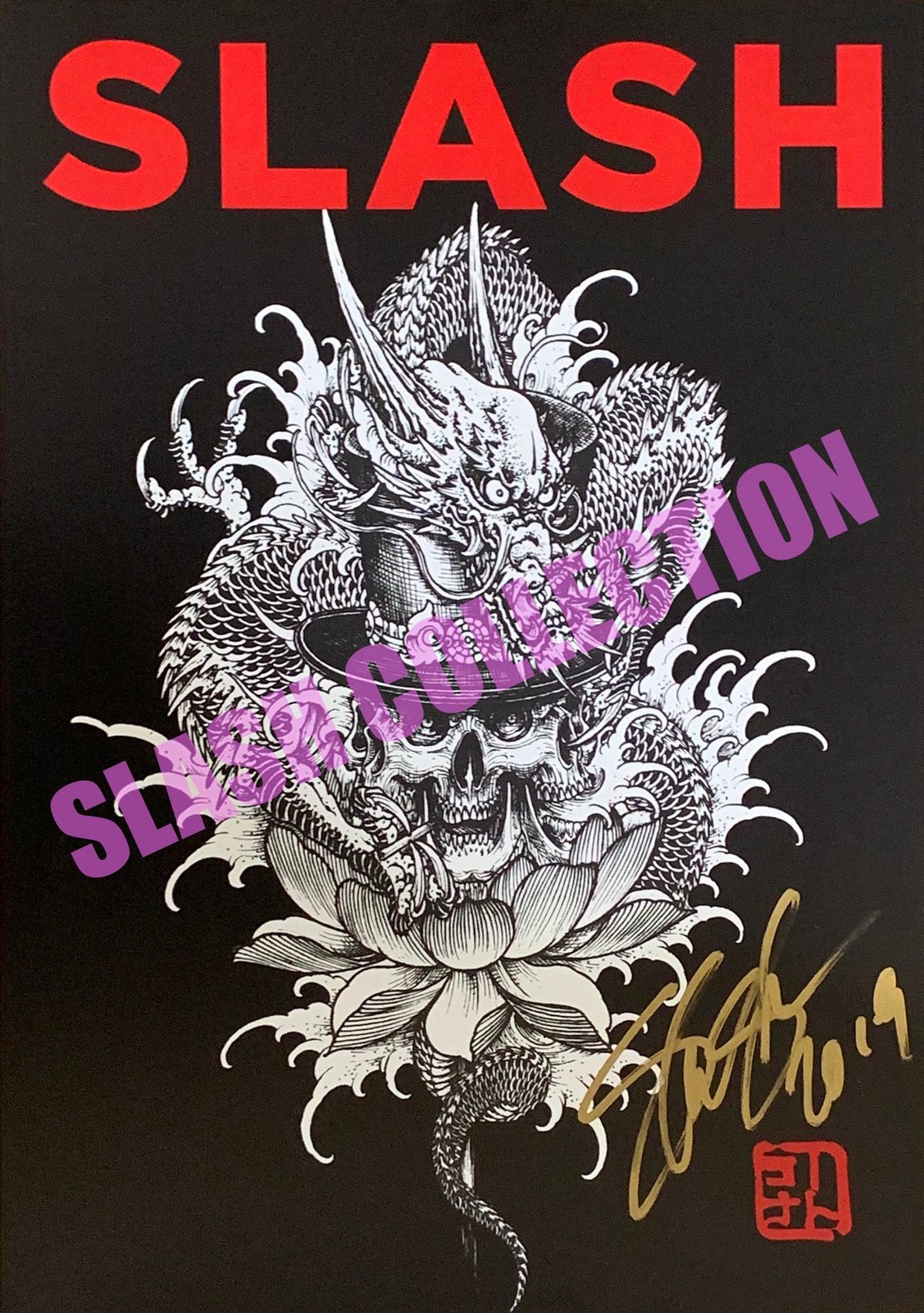 SLASH 限定 特大ポスター 正規品