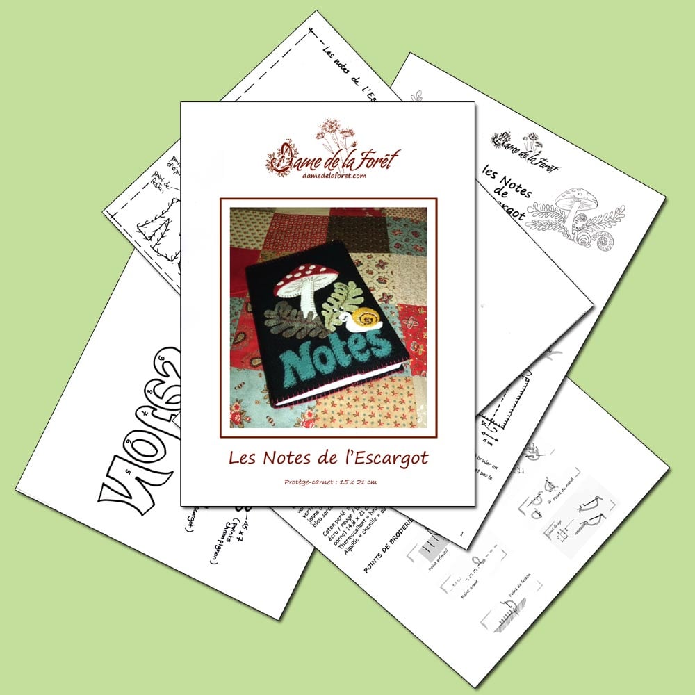 Image de LES NOTES DE L'ESCARGOT - PDF dame de la forêt
