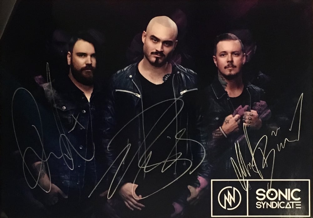 Image of Sonic Syndicate - Confessions (Signed Poster)
