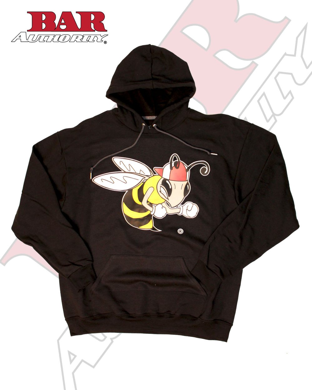 Image of BEE LOGO PULL-OVER HOODIE