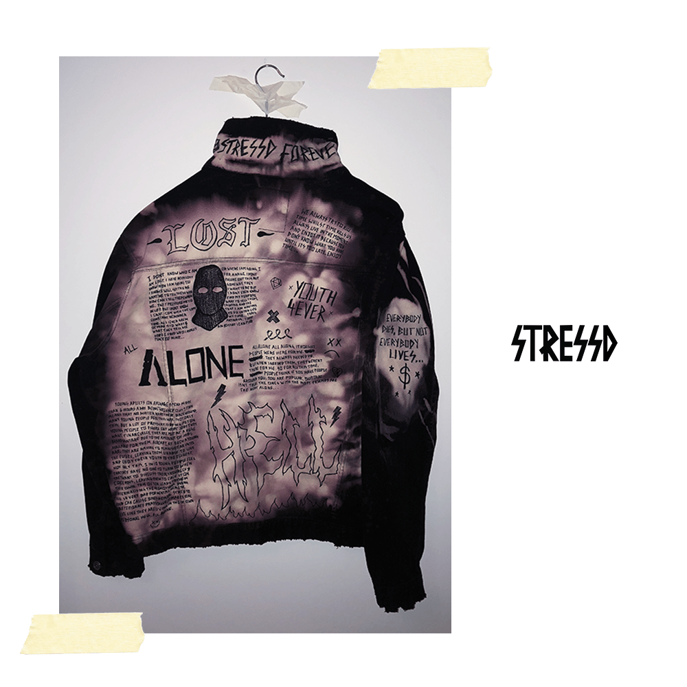 Image of BLEACHED STRESSD 1/1 JACKET