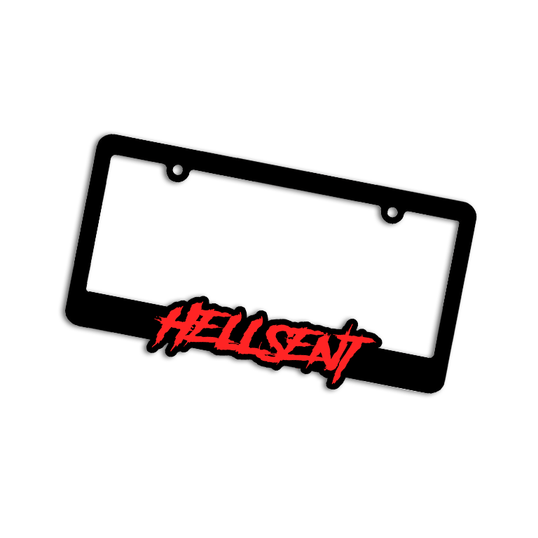 Image of Hellsent License Plate Frame