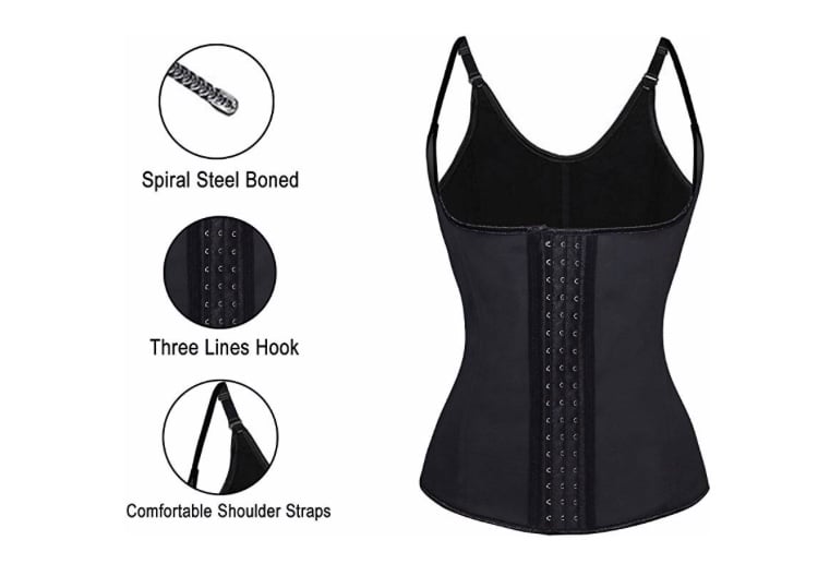 Image of AraBella Waist Trainer Vest (Black or Nude)