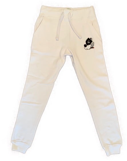 Image of Loudlife Sweatsuit white (Appliqué logo)