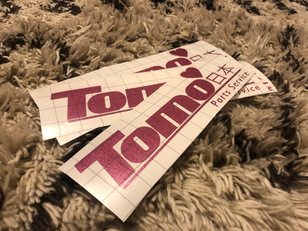 Image of Tomo Shop Sticker Colorway 2 