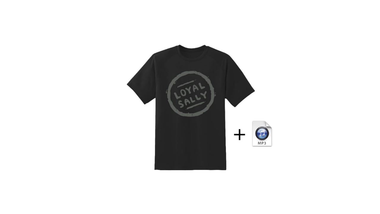 Image of **PRE-ORDER** Postcards LS Logo Tee w/song Mp3
