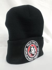 Image 2 of Red circle felix the cat Beanie 