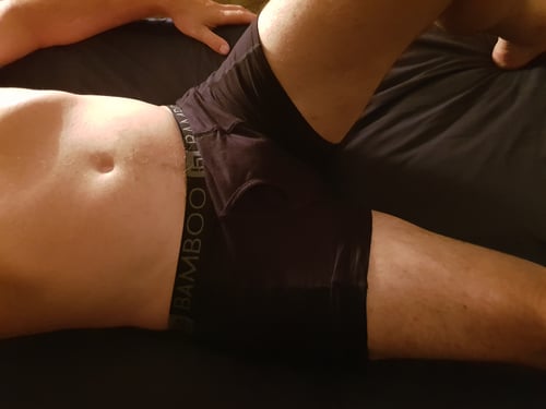 Image of Mens Bamboo "L'adore moi" Trunks