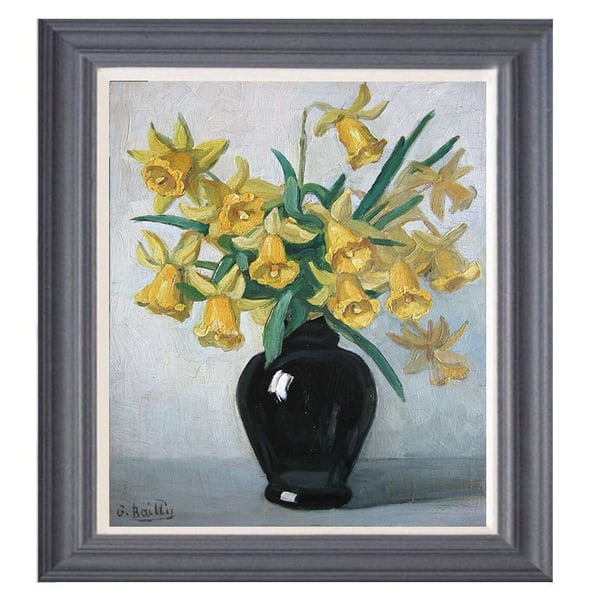 Image of 1930, 'Daffodils,' Georgette Louise Bailly